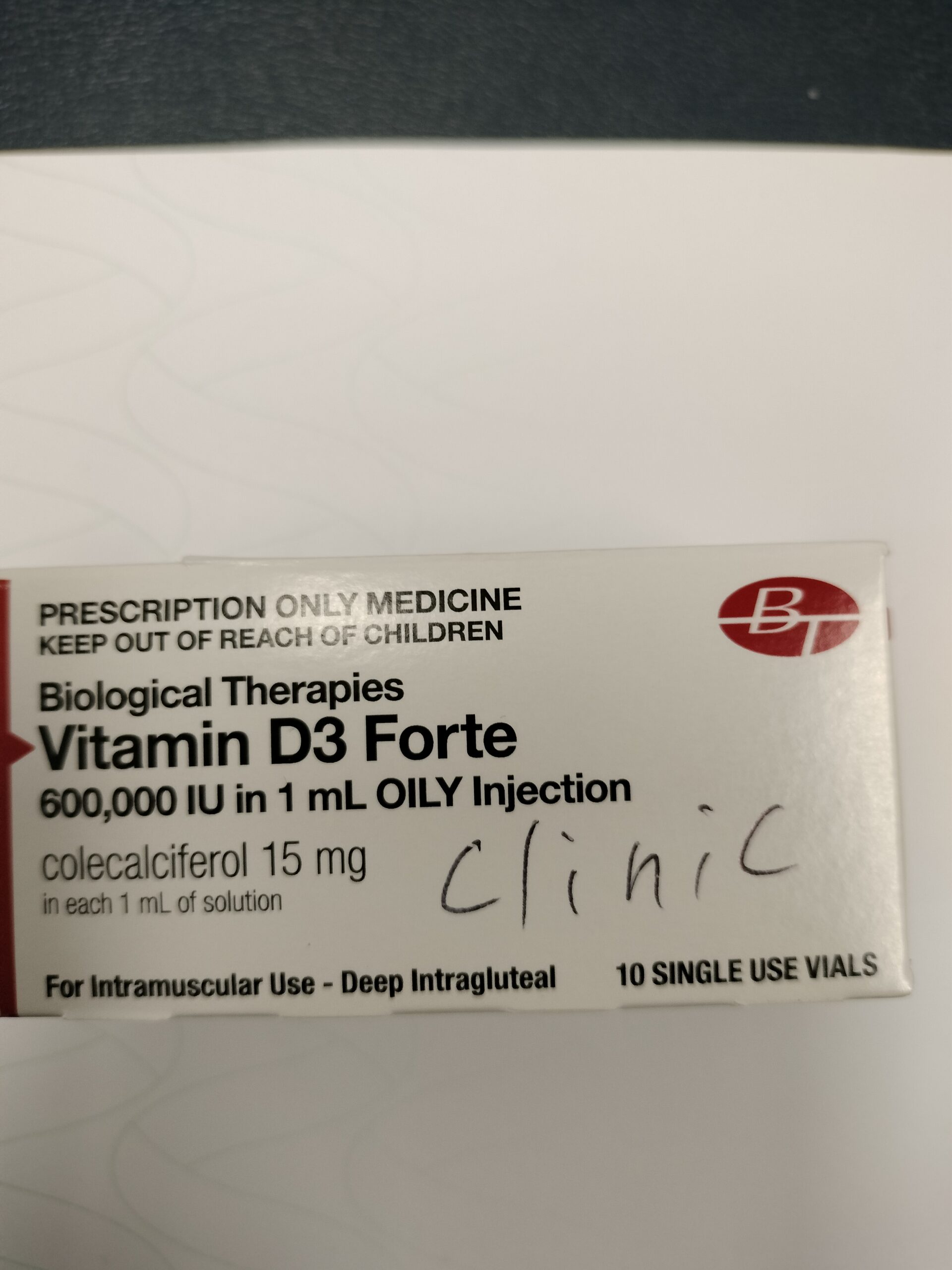 Where does my clinic buy Vitamin D injections?